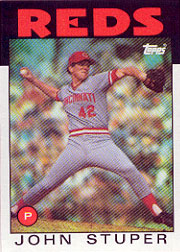 1986 Topps Baseball Cards      497     John Stuper